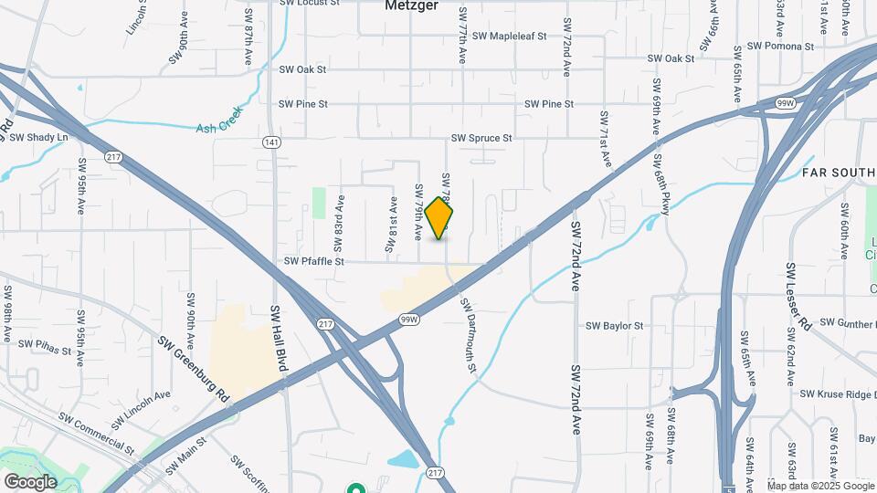 14595 SW 78th Ave Map and Location Details