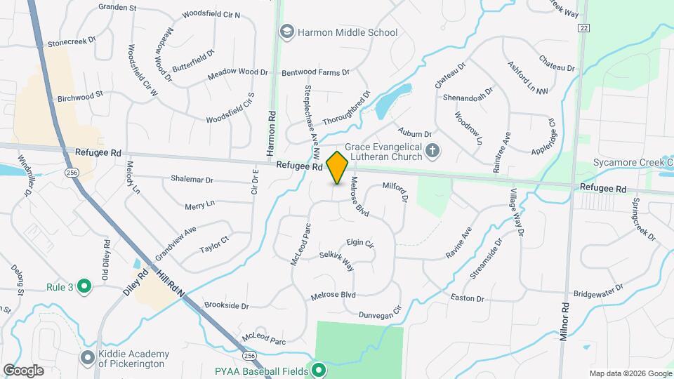 1018 Aberdeen Ct Map and Location Details