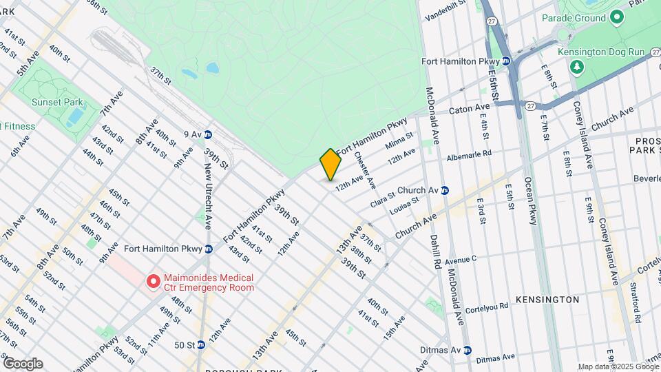 1149 36th St Map and Location Details