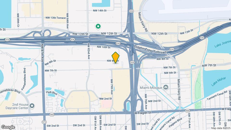7993 NW 7th St Map and Location Details