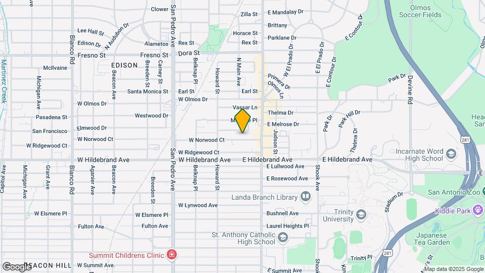 117 E Norwood Ct Mapa y Detalles de la Ubicación