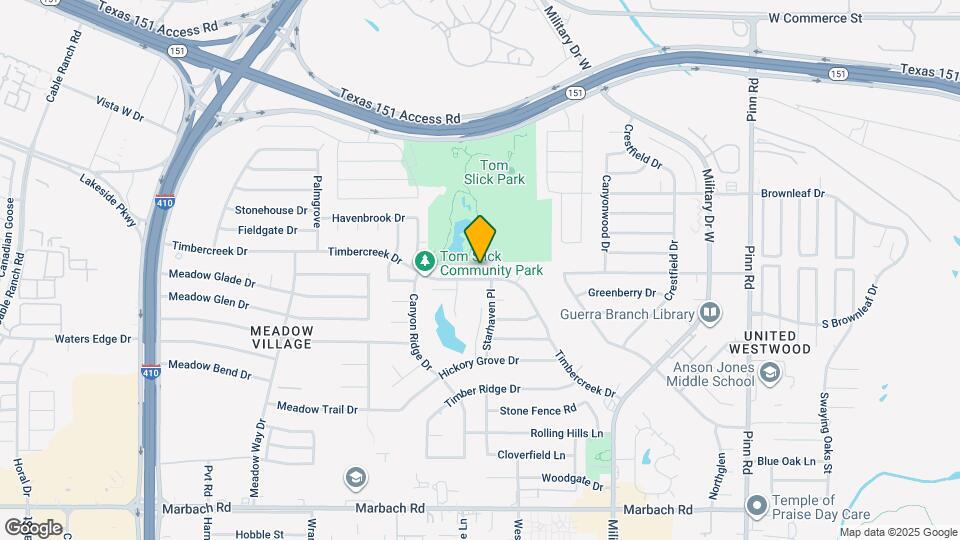7205 Timbercreek Dr Map and Location Details
