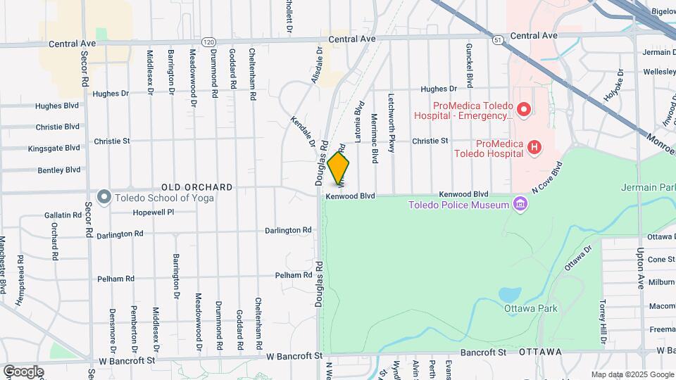 2660 Kenwood Blvd Mapa y Detalles de la Ubicación