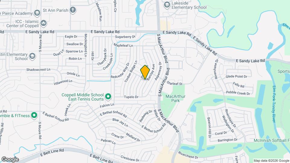 301 Barclay Ave Map and Location Details