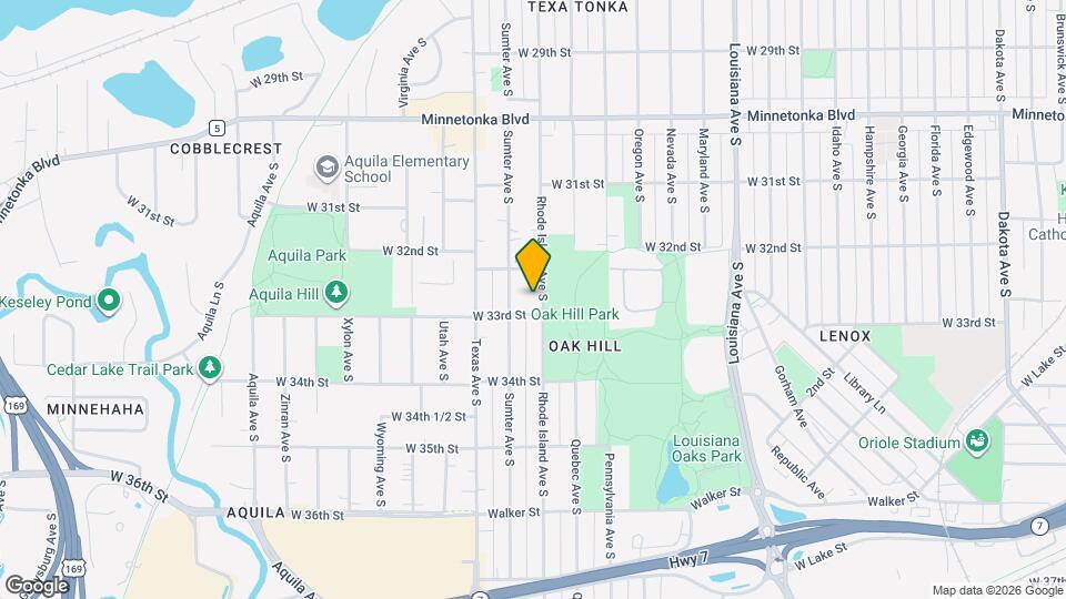3238 Rhode Island Ave S Map and Location Details