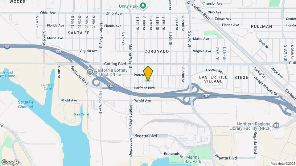 642 S 16th St Map and Location Details