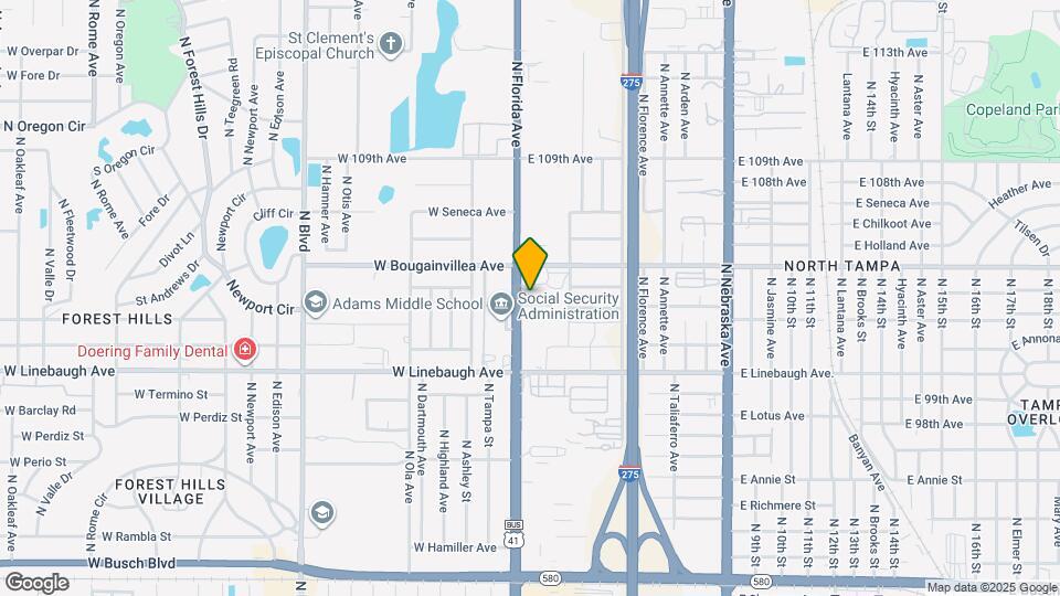 10070 N Florida Ave Map and Location Details