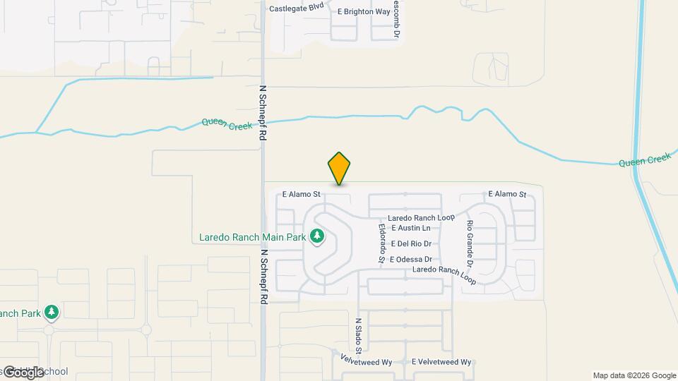 3882 E Alamo St Map and Location Details