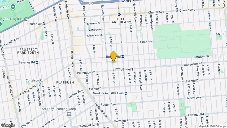 239 E 28th St Map and Location Details