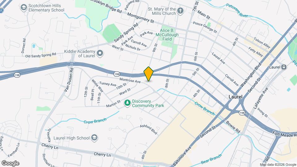 903 Montrose Ave Map and Location Details