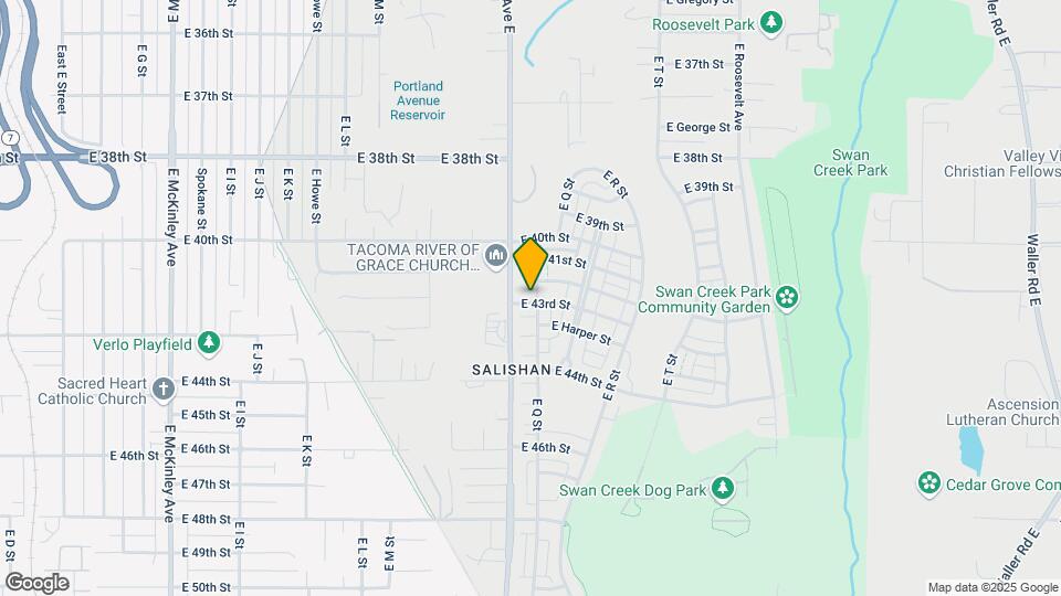 Salishan I Apartments Map and Location Details