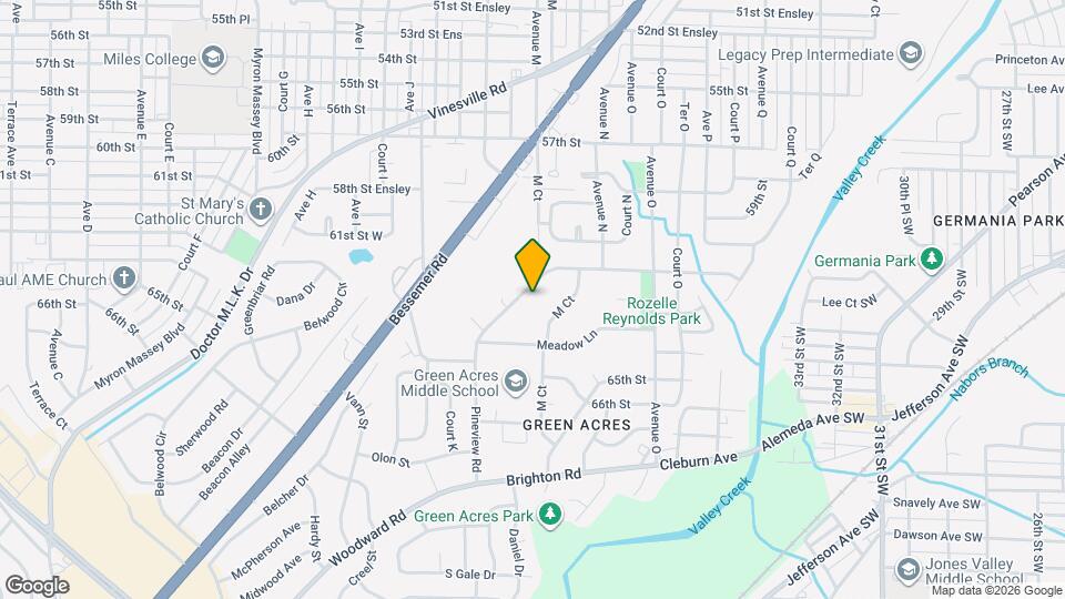 1243 Pineview Rd Map and Location Details