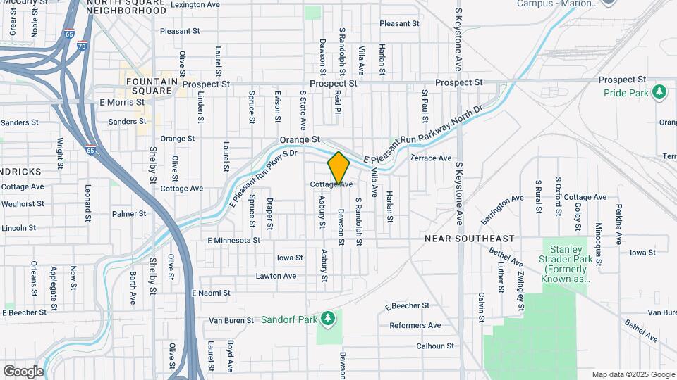 1508 Dawson St Map and Location Details