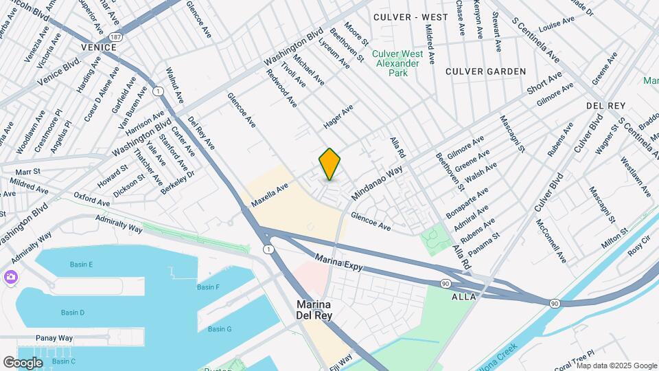 4360 Glencoe Ave Mapa y Detalles de la Ubicación