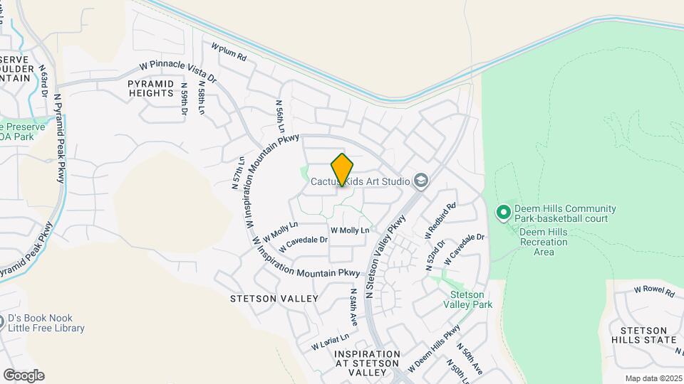 27015 N 55th Ln Map and Location Details