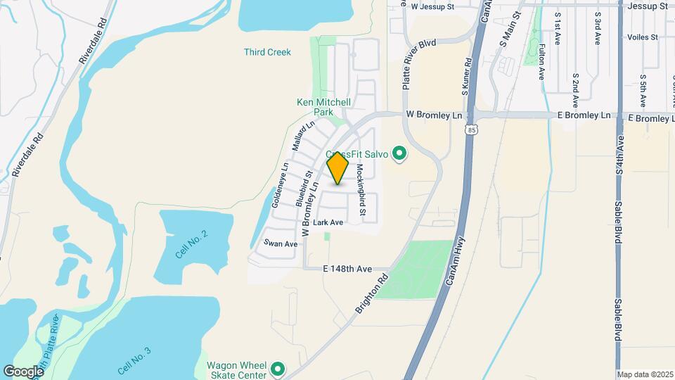 1141 Cardinal Ave Map and Location Details