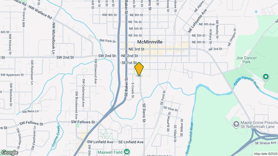 315 SE Davis St Map and Location Details