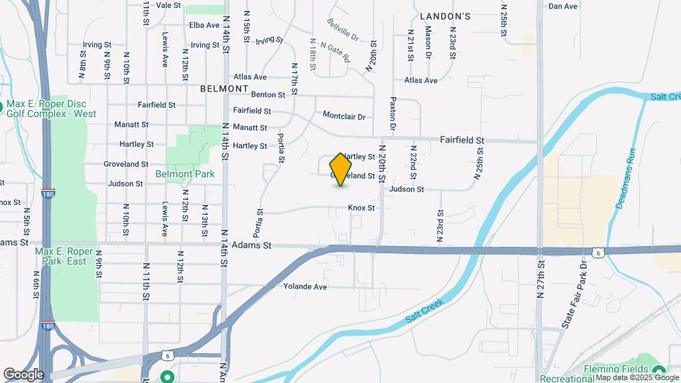 1832 Knox St Map and Location Details