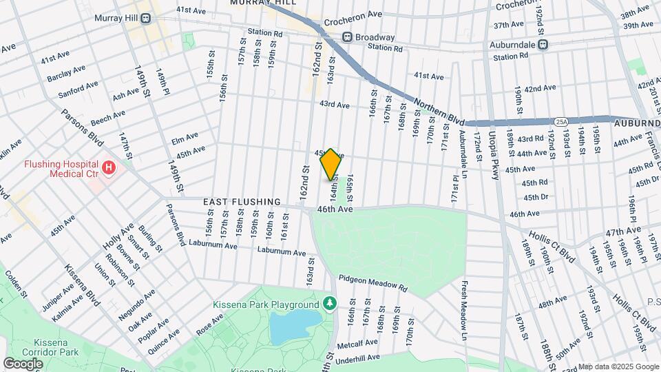45-48 164th St Mapa y Detalles de la Ubicación