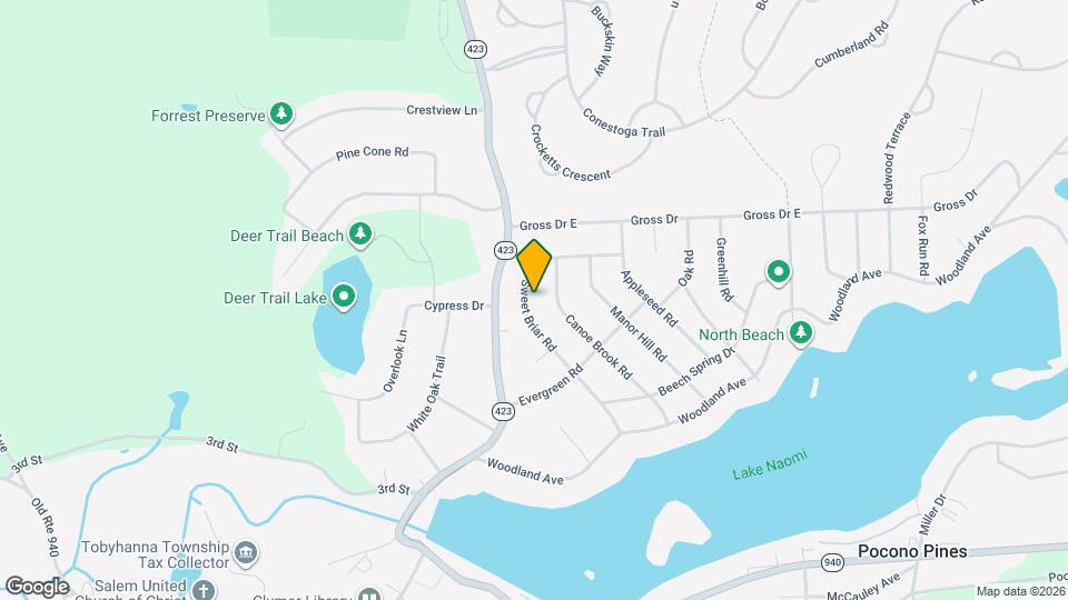 174 Sweet Briar Rd Mapa y Detalles de la Ubicación