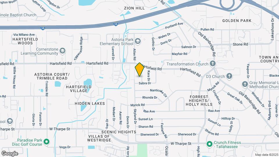 2318 Vinkara Dr Map and Location Details