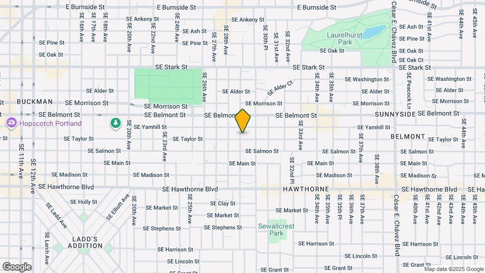 1036 SE 29th Ave Map and Location Details