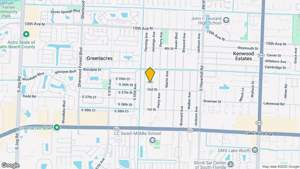 317 Jennings Ave Mapa y Detalles de la Ubicación