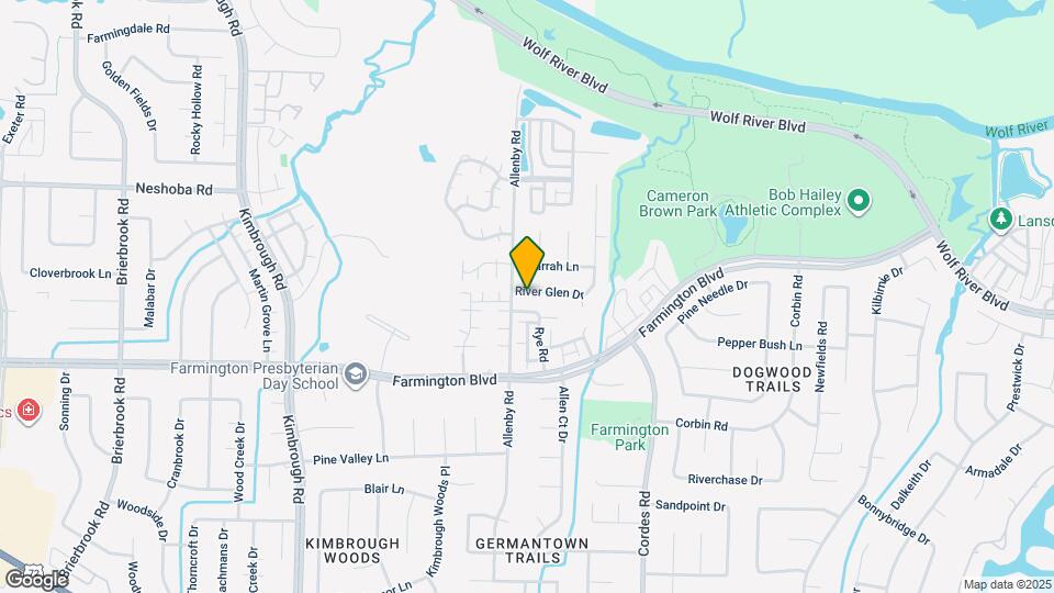 8439 River Glen Dr Map and Location Details