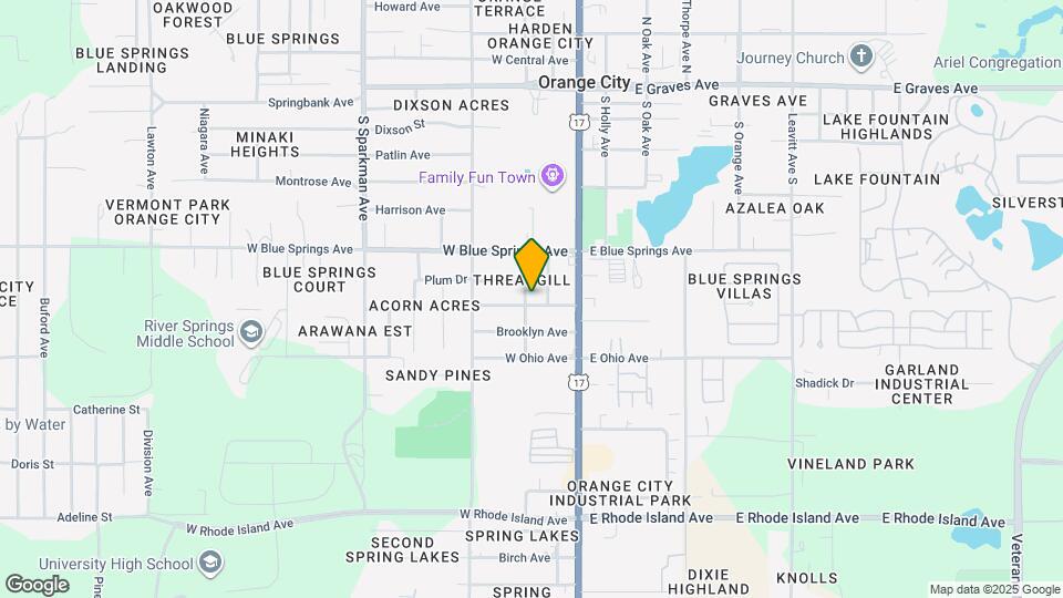 650 S Park Ave Map and Location Details