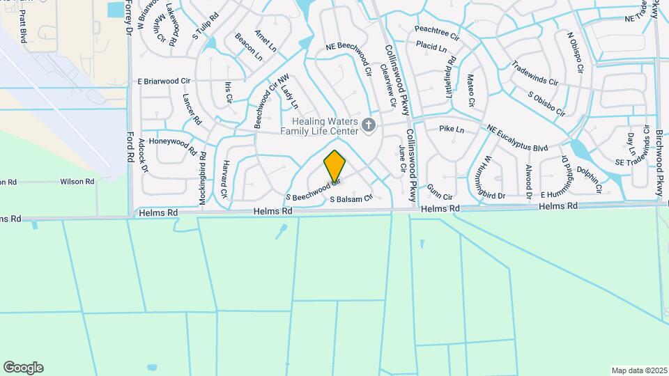 3051 S Beechwood Cir Map and Location Details