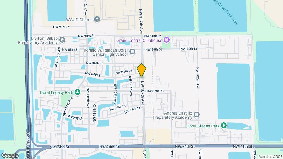 8301 NW 107th Ct-Unit -1-22 Map and Location Details