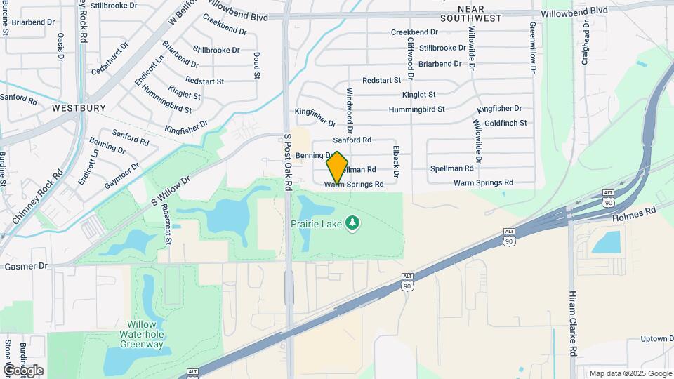4815 Warm Springs Rd Map and Location Details