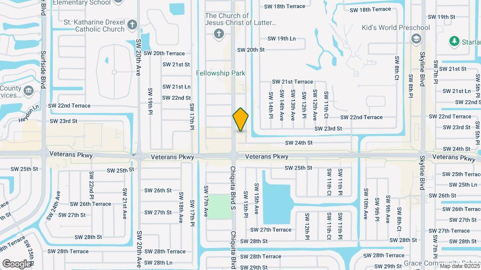 2307 Chiquita Blvd S Map and Location Details