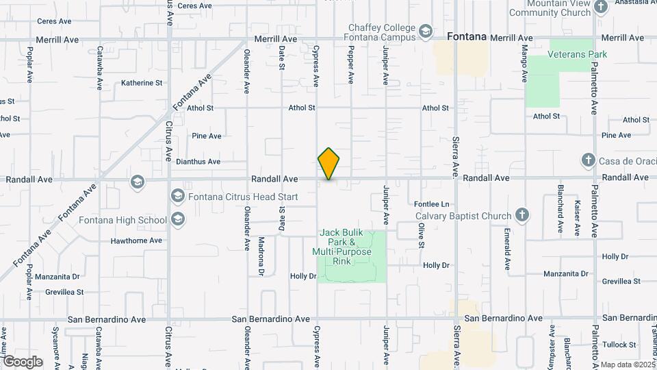 16531 Randall Ave Mapa y Detalles de la Ubicación