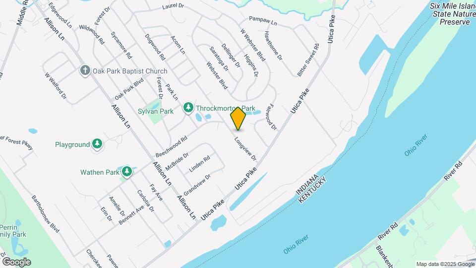 222 Longview Dr Mapa y Detalles de la Ubicación