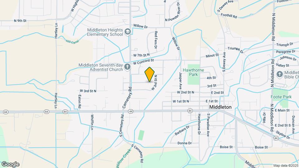 487 W Halverson St Map and Location Details