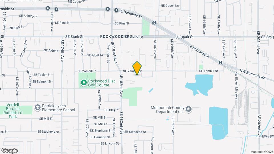 1030 SE 184th Ave Map and Location Details