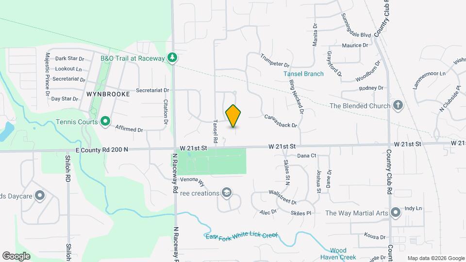 2136 Walnut Meadow Ct Map and Location Details