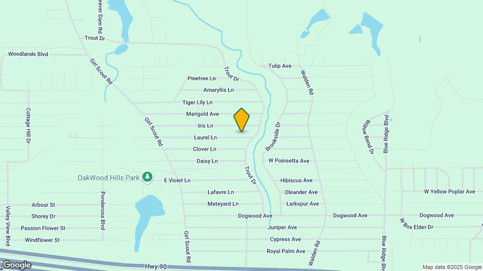 283 Laurel Ln Map and Location Details