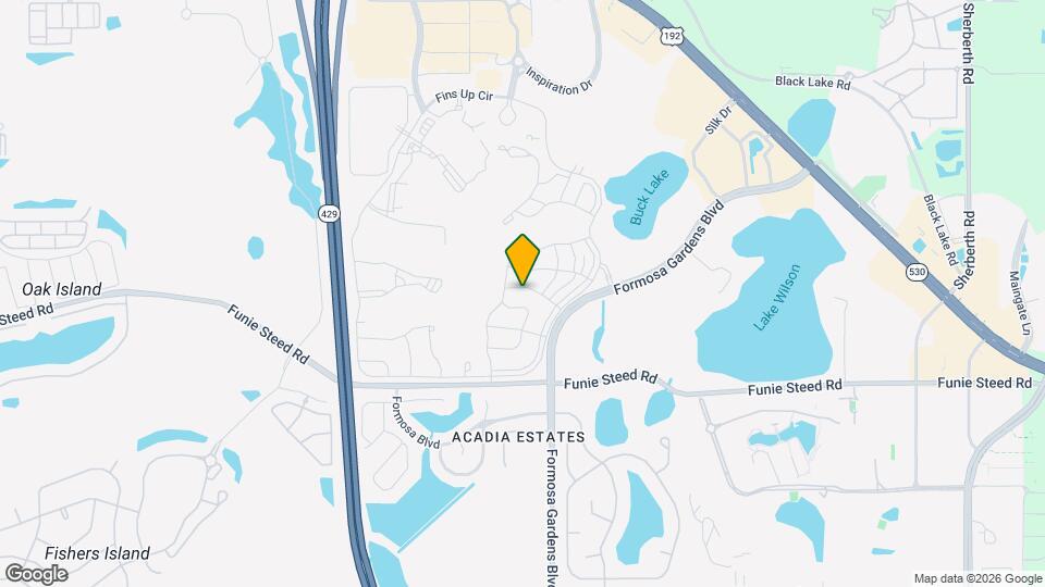 8040 Lost Shaker Ln Map and Location Details