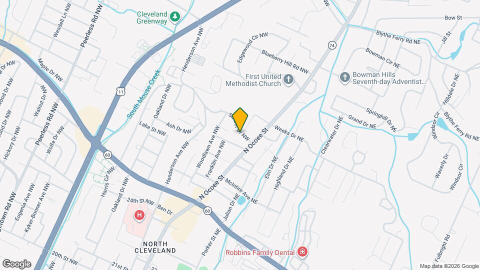 99 Sunset Dr NW Map and Location Details