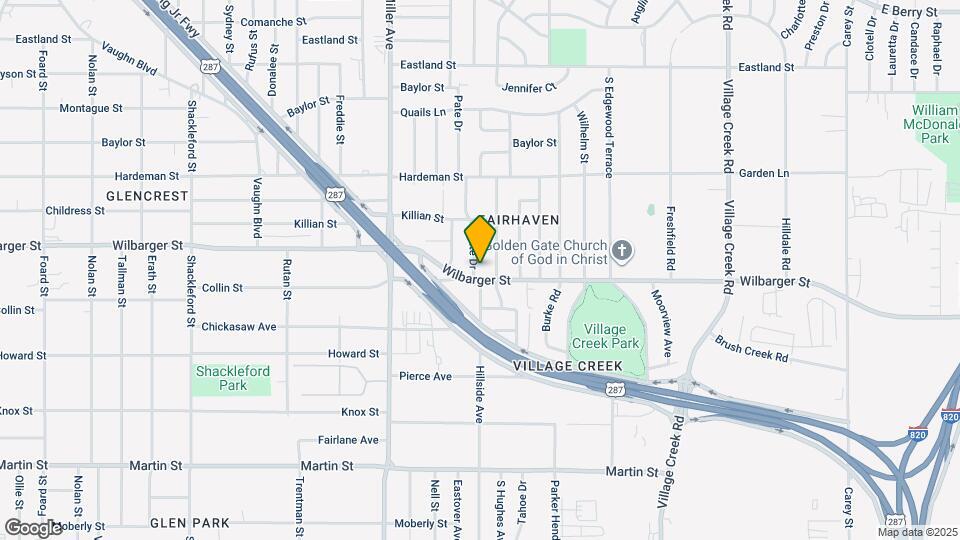 4417 Pate Dr Map and Location Details