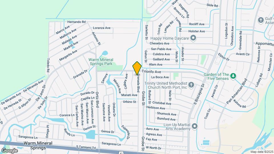 438 Granada Blvd Map and Location Details