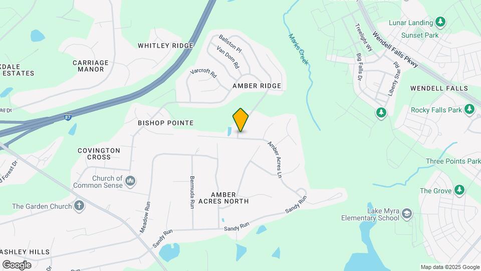 1101 Amber Acres Ln Map and Location Details