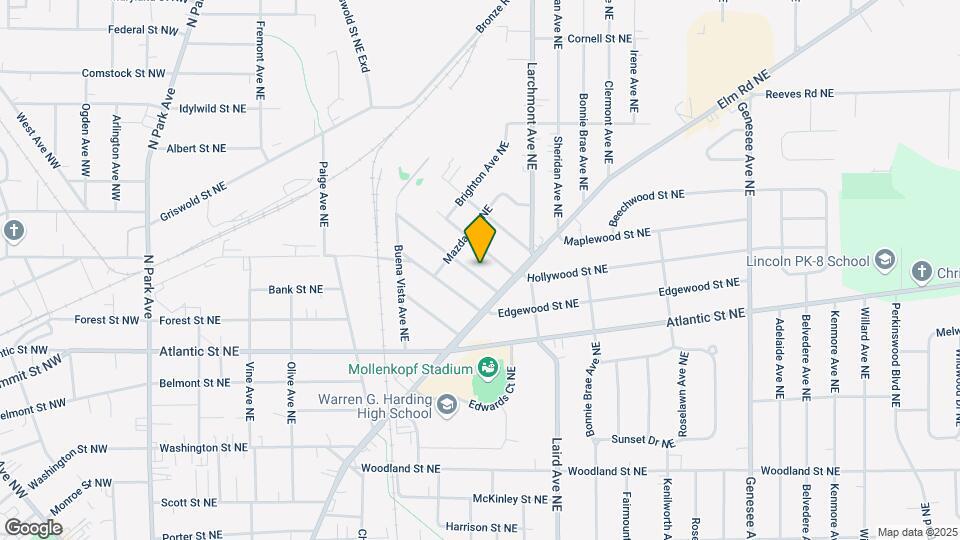 975 Glenwood St NE Map and Location Details