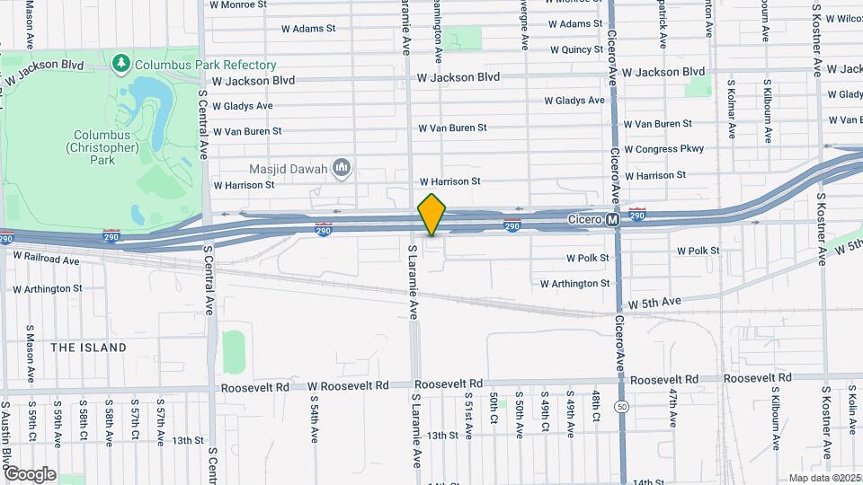 5113 W Lexington St Map and Location Details