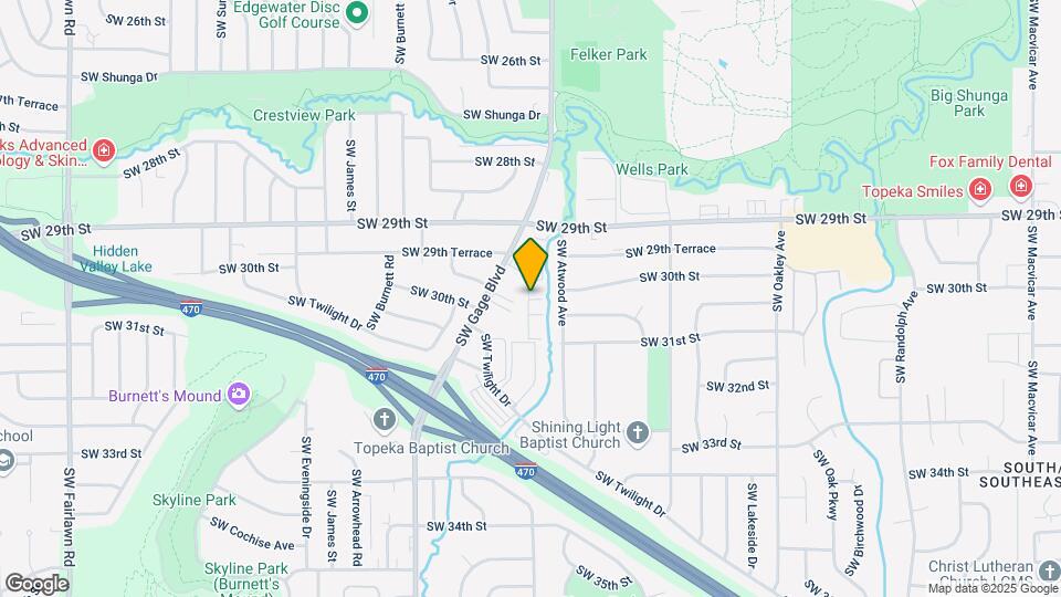 2928 SW Lydia Ave Map and Location Details