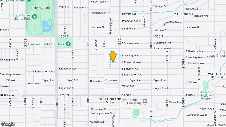 1054 E Roosevelt Ave Map and Location Details
