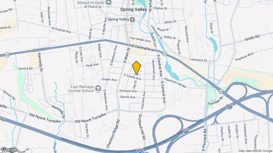 19 E Castle Ave Map and Location Details