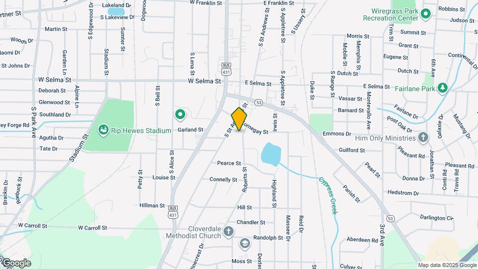 102 Roberts St Map and Location Details